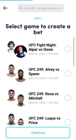 Bet on MMA with ZenSports