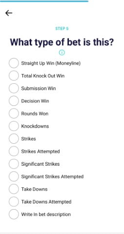 Types of MMA bets with ZenSports