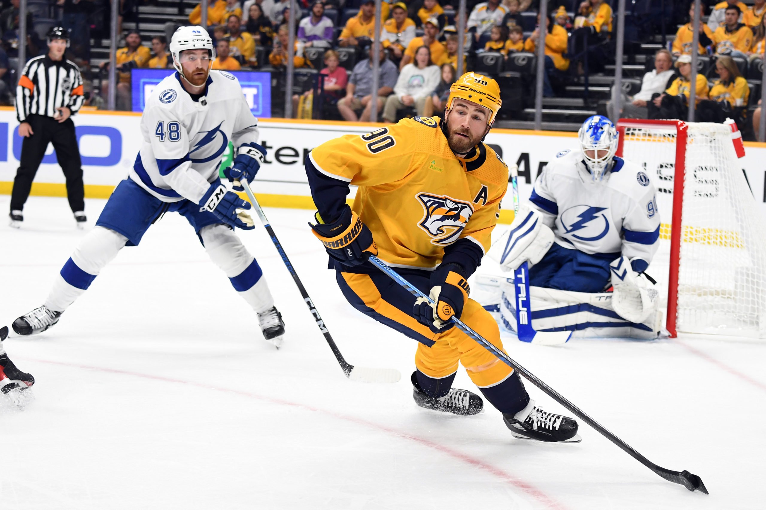 Tampa Bay Lightning kick off NHL season against Nashville Predators